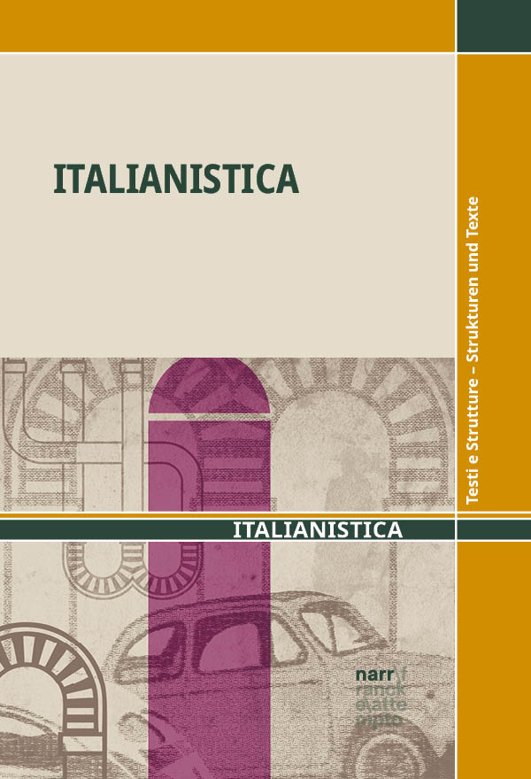 Italianistica: Testi e Strutture - Strukturen und Texte