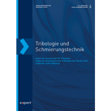 Tribologie und Schmierungstechnik, 70, eOnly Sonderausgabe 2