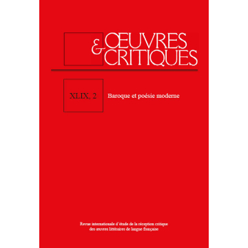 OEUVRES & CRITIQUES  XLIX, 2