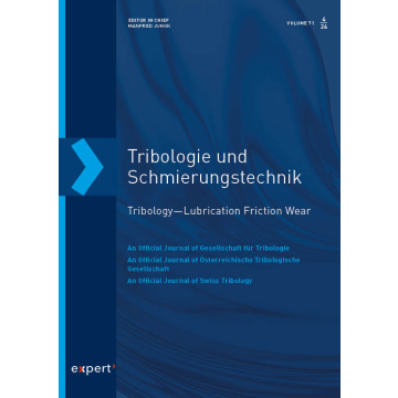 Tribologie und Schmierungstechnik 71, 4 (2024)