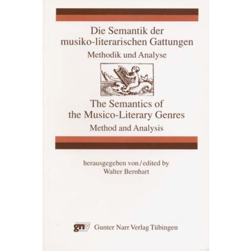 Die Semantik der musiko-literarischen Gattungen