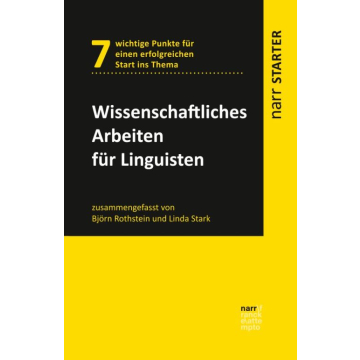Wissenschaftliches Arbeiten für Linguisten