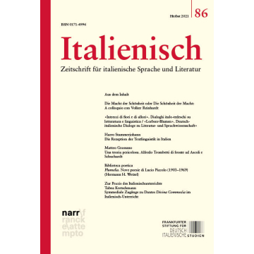 Italienisch Band 86 | 43. Jahrgang 2021, Heft 2