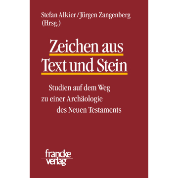 Zeichen aus Text und Stein