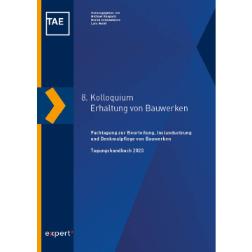 8. Kolloquium Erhaltung von Bauwerken