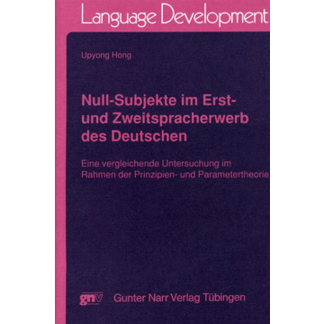 Null-Subjekte im Erst- und Zweitspracherwerb des Deutschen