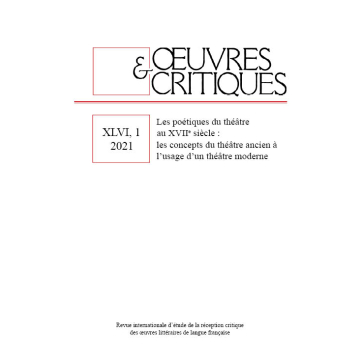OEUVRES & CRITIQUES, XLVI, 1 (2021)