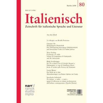 Italienisch Band 80 | 40. Jahrgang 2018, Heft 2