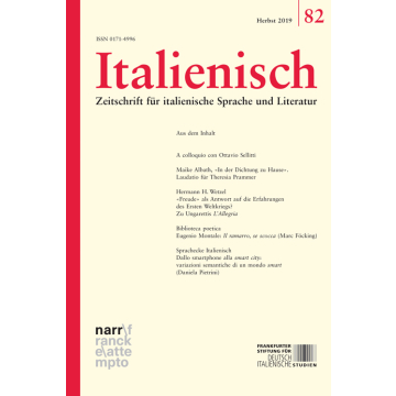 Italienisch Band 82 | 41. Jahrgang 2019, Heft 2