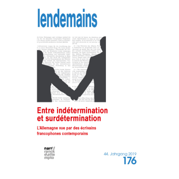 Lendemains - Études comparées sur la France 44. Jahrgang 2019, No. 176