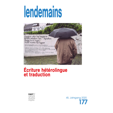 Lendemains - Études comparées sur la France 45. Jahrgang 2020, No. 177