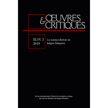 OEUVRES & CRITIQUES, XLIV, 2 (2019)