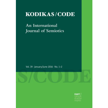 Kodikas/Code 39 (2016), No. 1/2