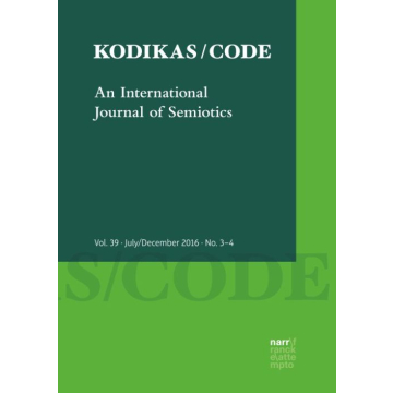 Kodikas/Code 39 (2016), No. 3/4