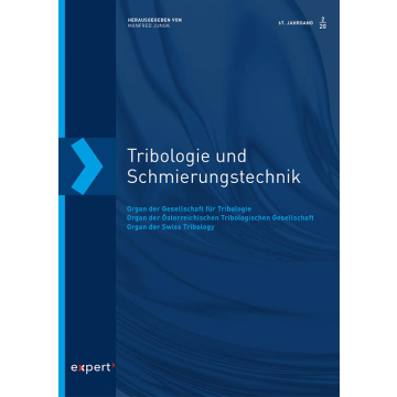 Tribologie und Schmierungstechnik, 67, 2 (2020)