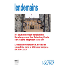 Lendemains - Études comparées sur la France 47, 186/187