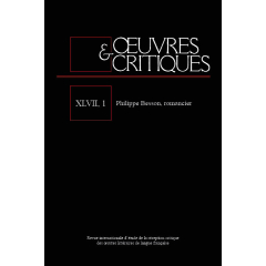 OEUVRES & CRITIQUES XLVII, 1