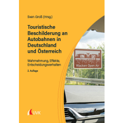 Touristische Beschilderung an Autobahnen in Deutschland und Österreich