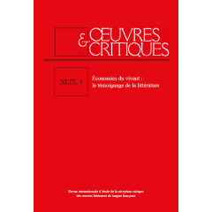 OEUVRES & CRITIQUES   XLIX, 1