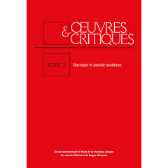 OEUVRES & CRITIQUES  XLIX, 2