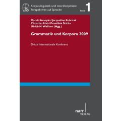 Grammatik und Korpora 2009