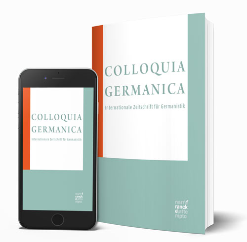 Colloquia Germanica (CG)